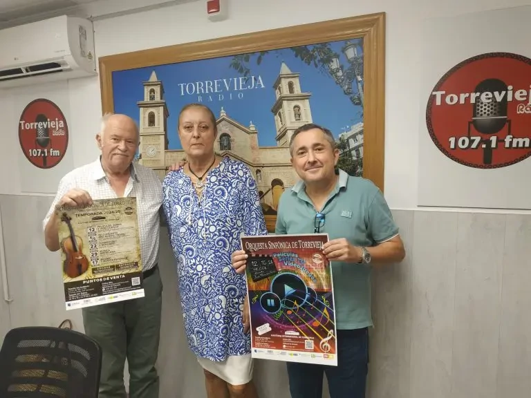 La Orquesta Sinfónica de Torrevieja ofrece este sábado, 13 de mayo, el concierto 'Música de películas'